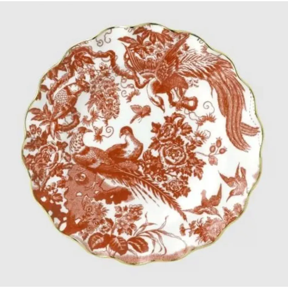 Aves Red Cream Soup Saucer (6.75In/16.5 cm)
