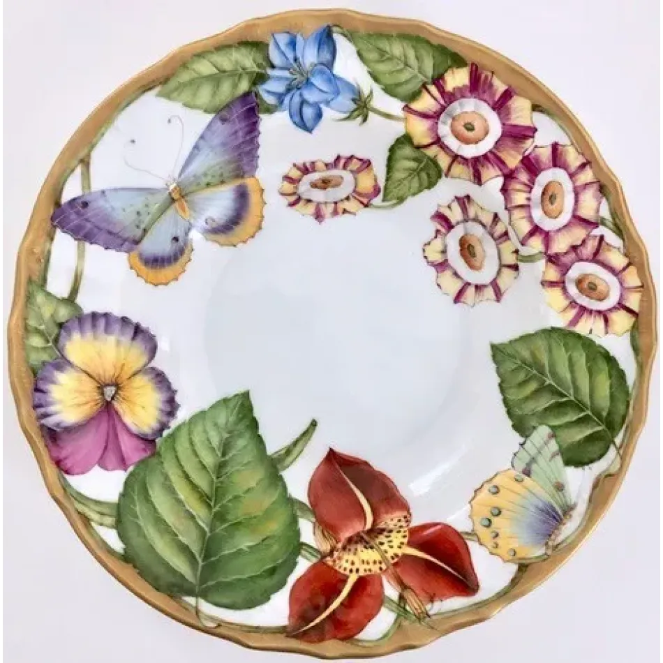 Midsummer Rimmed Soup Bowl 7.5" D
