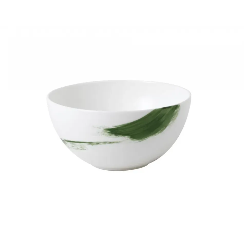 Brushstroke Green * Deep Bowl (14.5 cm/5.5 in & 57 cl/20oz)