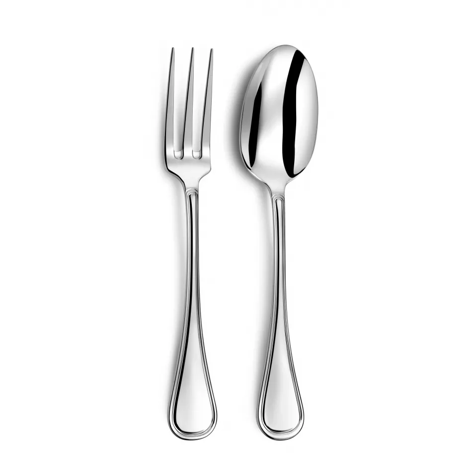 Lyrique Stainless Steel Serving Fork & Serving Spoon Boxed Set