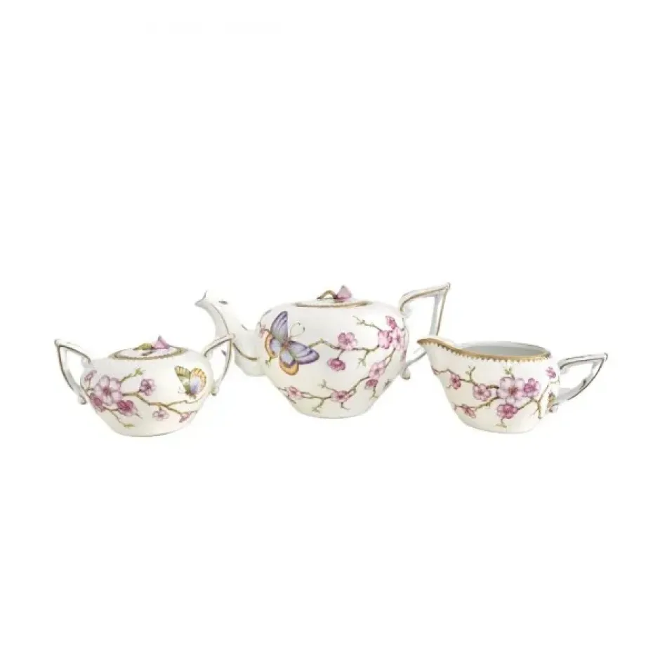 Tea Set Cherry Blossom 5" H 32 Oz.