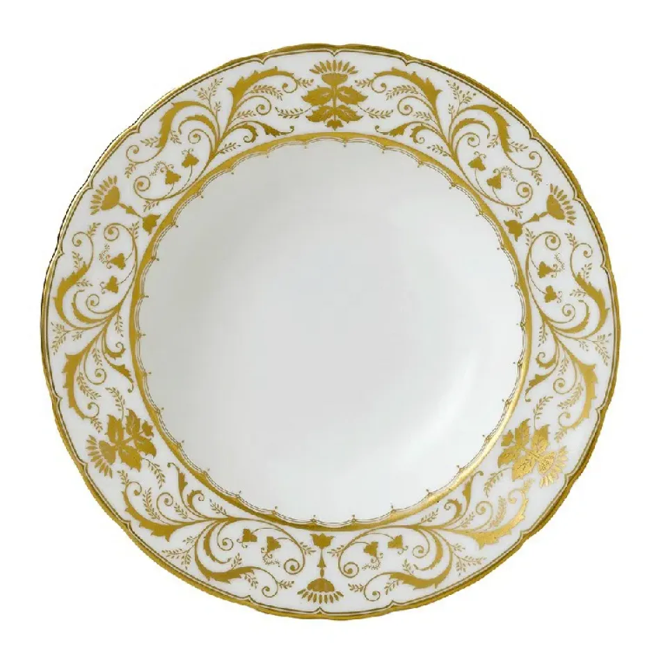 Darley Abbey White Rim Soup Large (21.5cm)