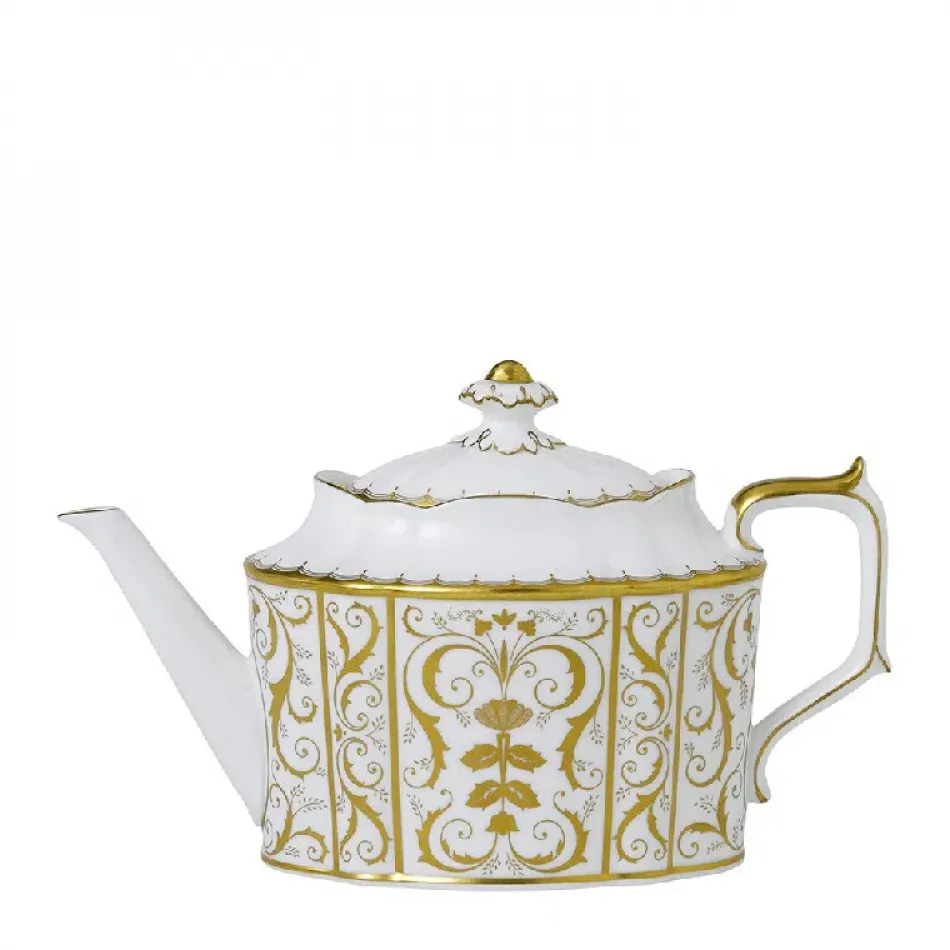 Darley Abbey White Teapot L/S (165 cl/58oz)