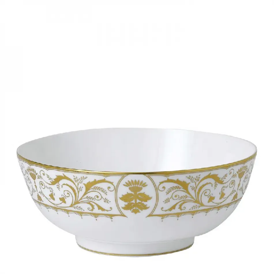 Darley Abbey White Salad Bowl (24.5 cm/10 in & 200 cl/70.5oz)