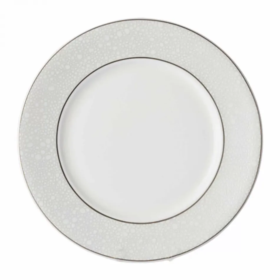 Effervesce Pearl Flat Rim Plate (21.5 cm/8.5 in)