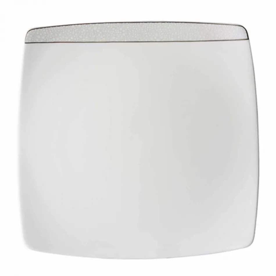 Effervesce Pearl Square Plate (26.5 cm/10.5 in)