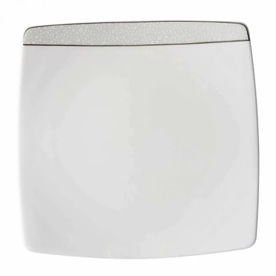 Effervesce Pearl Square Plate (21 cm/8 in)