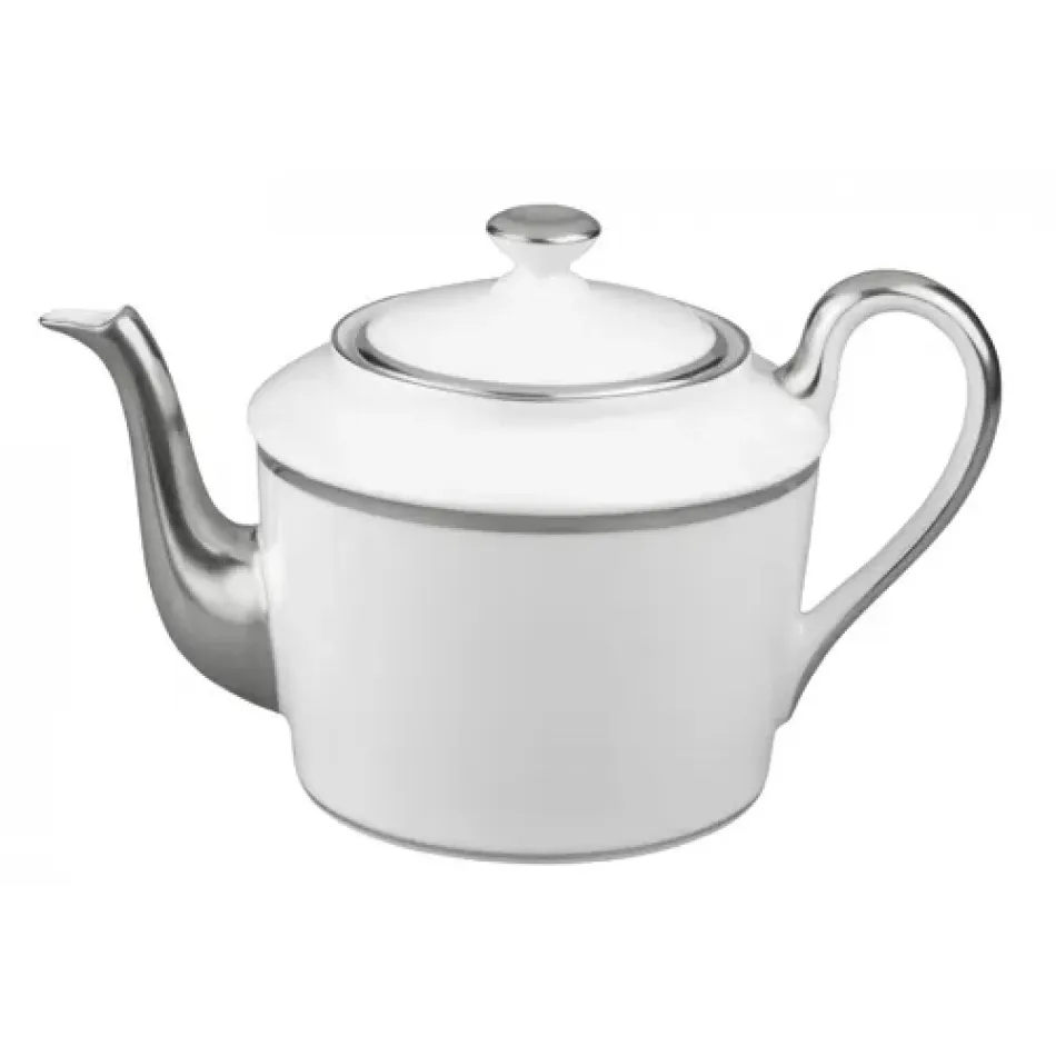 Fontainebleau Platinum Tea Pot Round 3.8 in.
