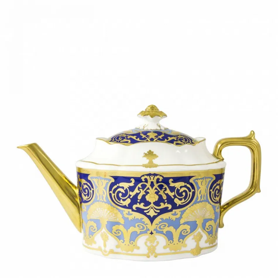 Heritage Cobalt & Dark Blue Teapot L/S (165 cl/58oz) (Special Order)