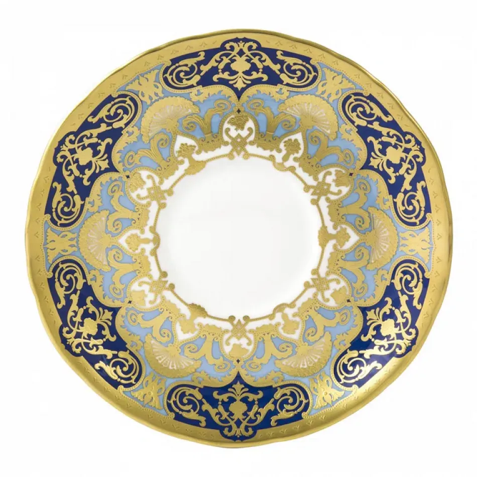 Heritage Cobalt & Dark Blue Cream Soup Saucer (16 cm/6 in) (Special Order)