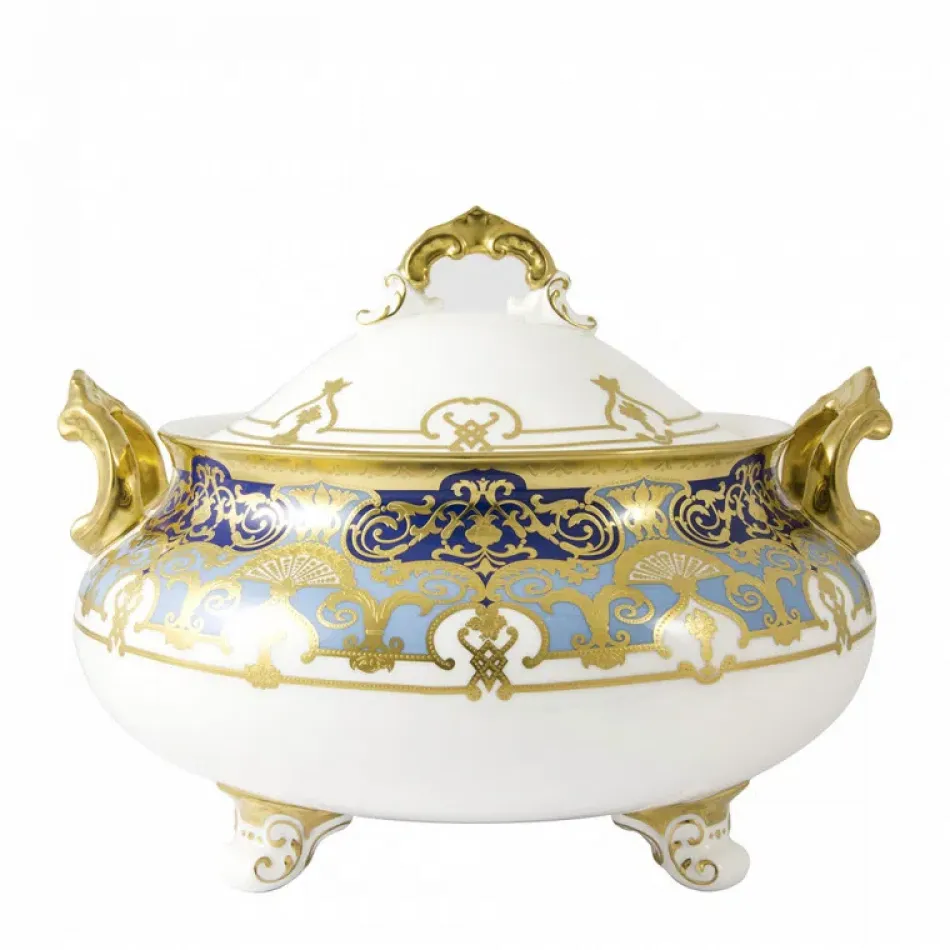 Heritage Cobalt & Dark Blue Soup Tureen (369.5 cl/130oz) (Special Order)