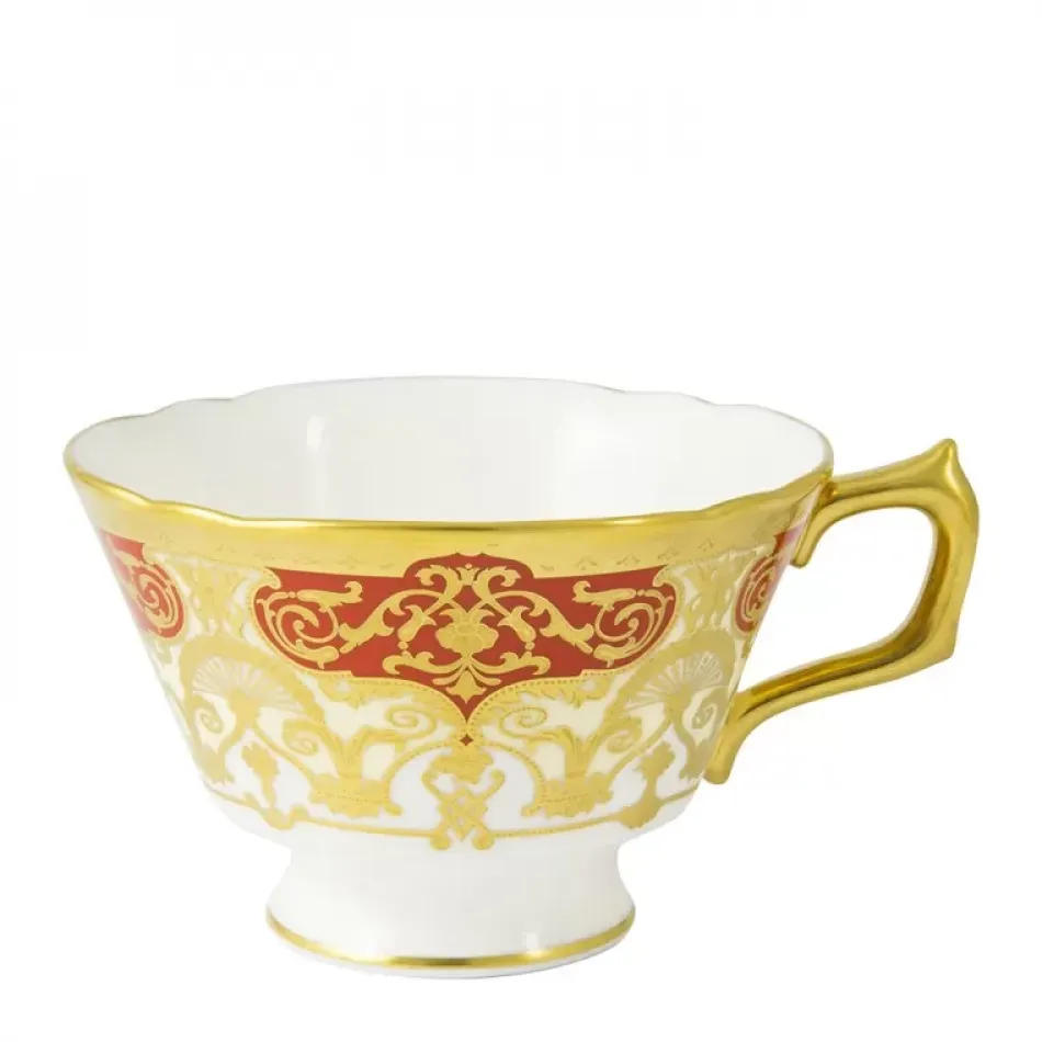 Heritage Red & Cream Tea Cup (22.5 cl/8oz) (Special Order)