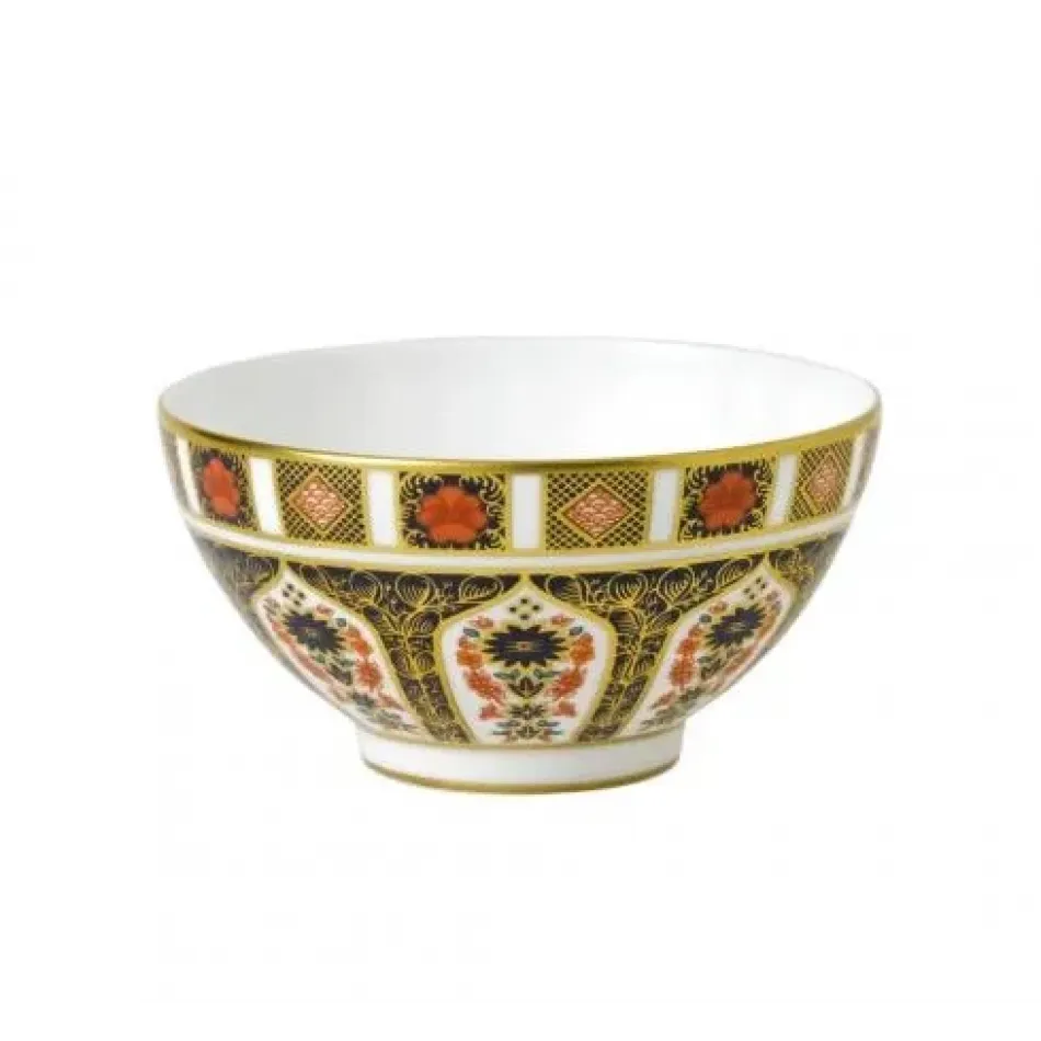 Old Imari Multi Footed Rice Bowl