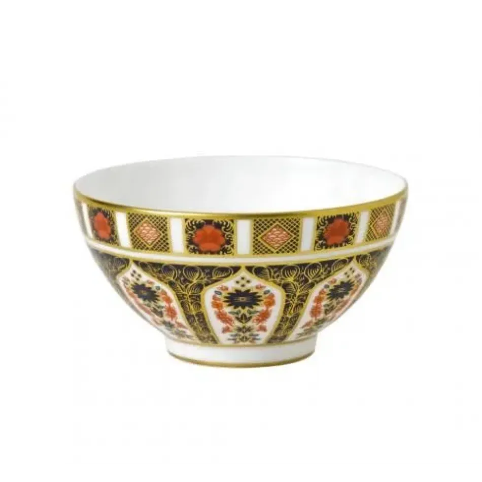 Old Imari Rice Bowl Footed (4.5 in/11.65 cm)