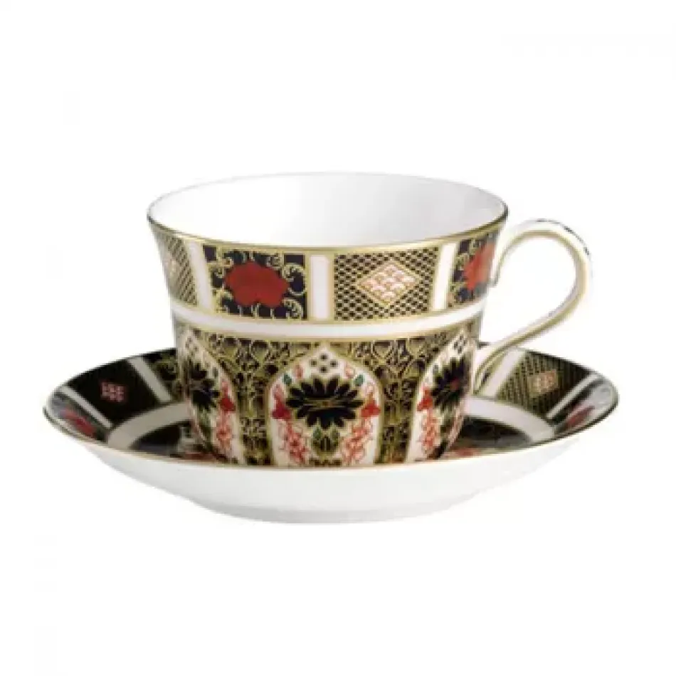 Old Imari Tea Cup & Saucer (Boxed)