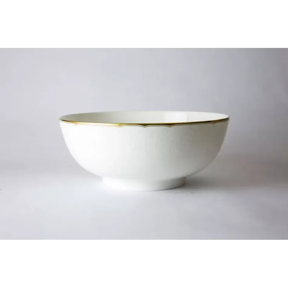 Darley Abbey Pure Gold Salad Bowl (24.5 cm/10 in & 200 cl/70.5oz)