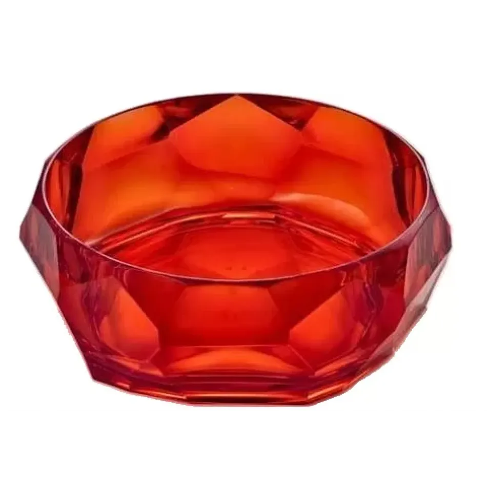 Supernova Salad Plate Red H 4" x Diam 10", 85 oz