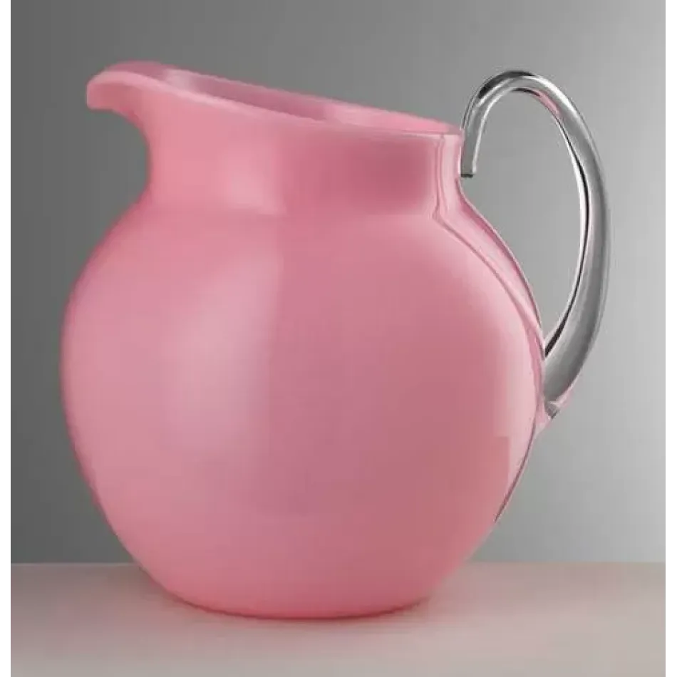 Pallina Pitcher Pink H 7.5" x Diam 6.5", 68 oz