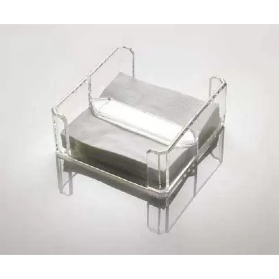 Caspar Napkin Holder Clear 7.5" x 7.5" x 3"