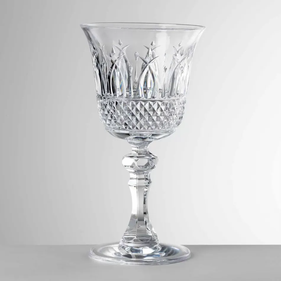 Italia Wine Clear H 7" x Diam 3.7", 6 oz