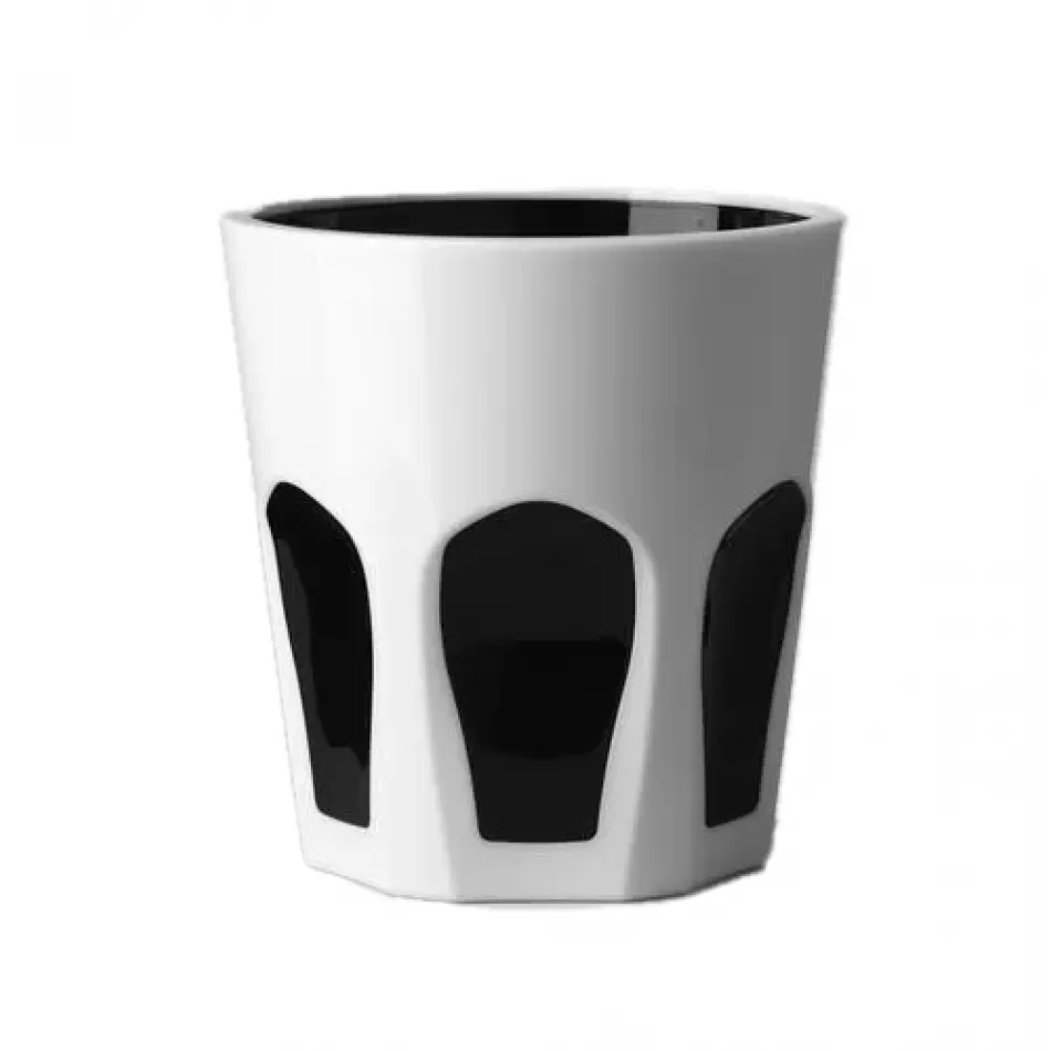 Gulli Tumbler White/Black H 4" x Diam 4", 12 oz