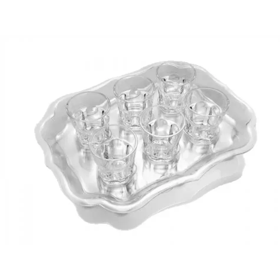 Six Tray Clear 20" x 16"