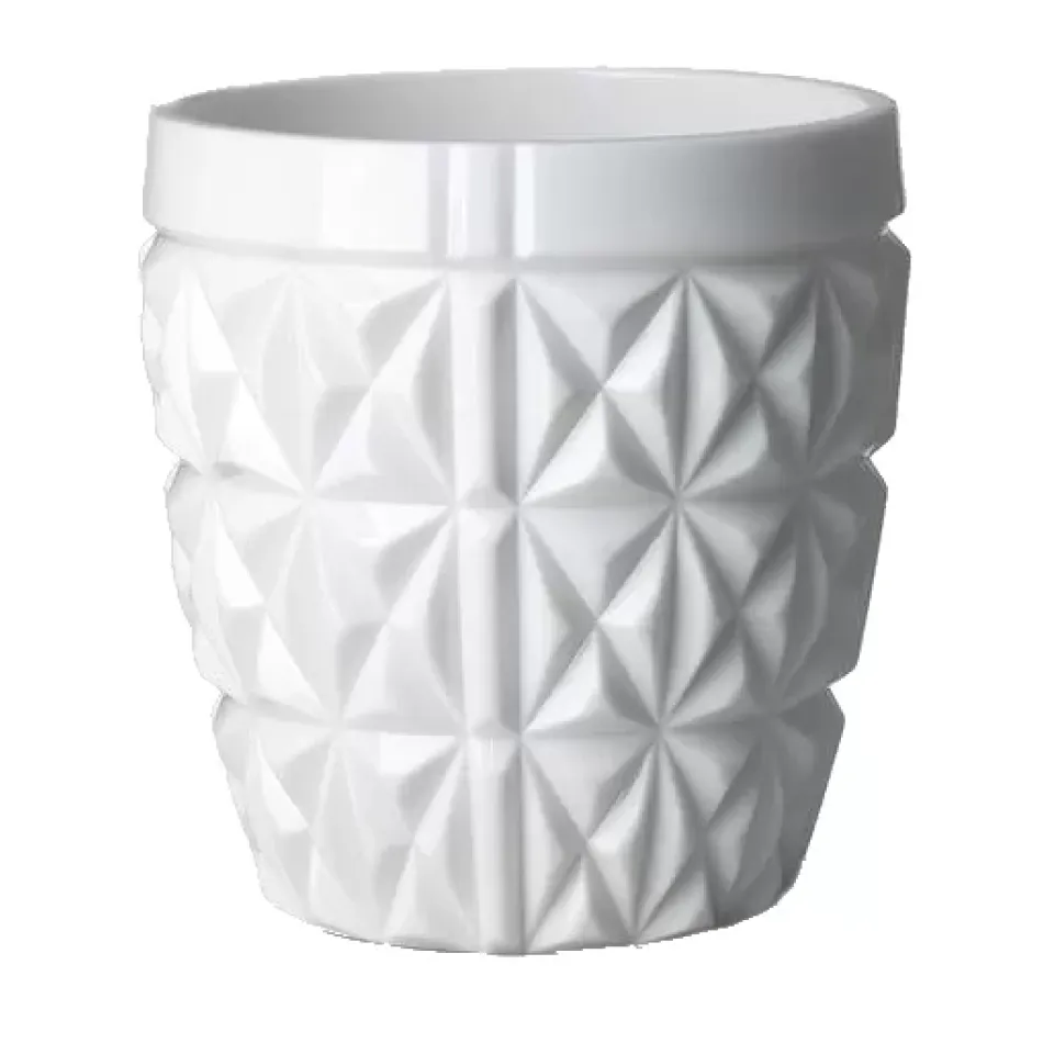 Stella Tumbler White H 4" x Diam 3.5", 10 oz