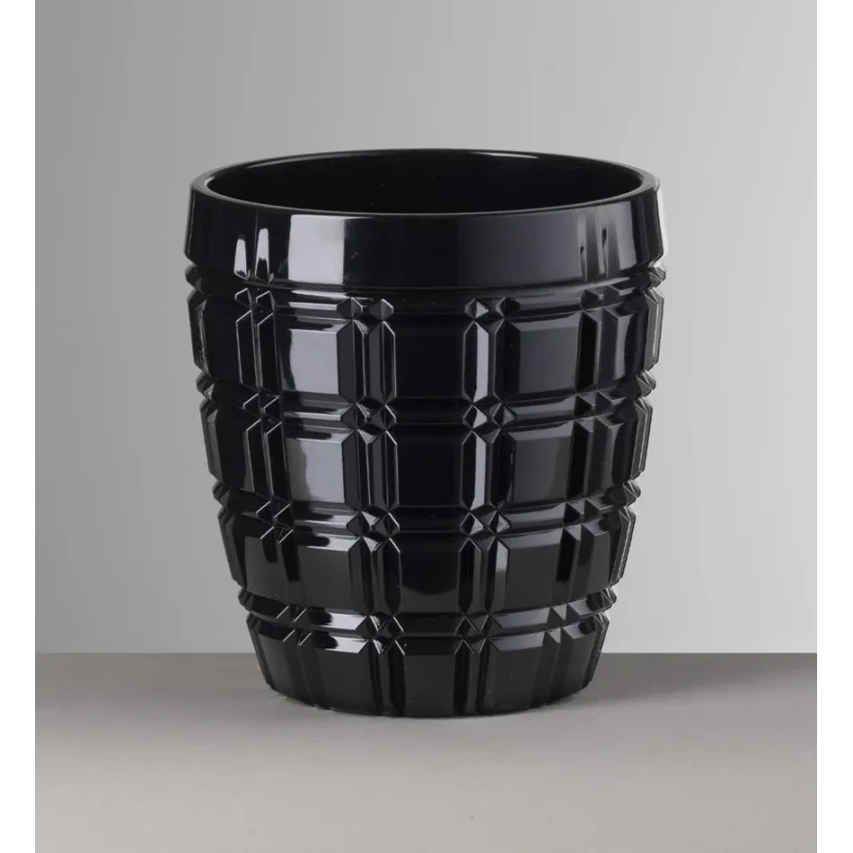 Winston Tumbler Black H 4" x Diam 3.5", 10 oz