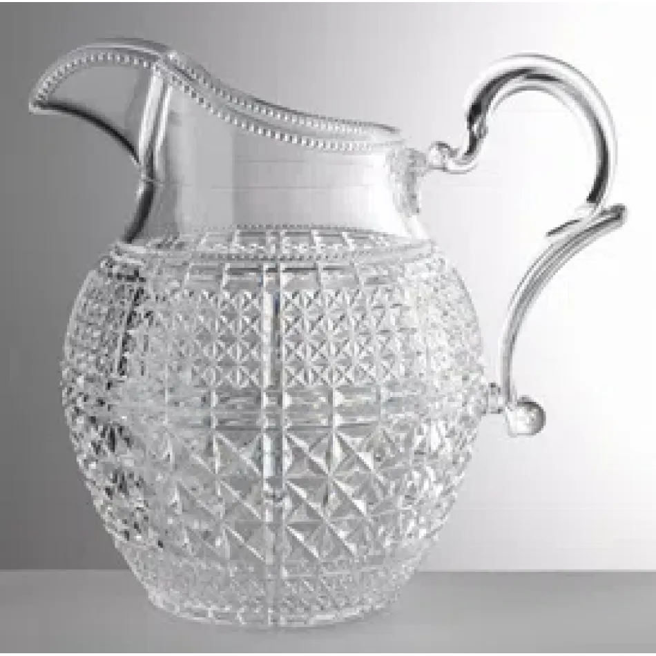 Halina Pitcher Clear H 8.7" x Diam 6.5", 54 oz