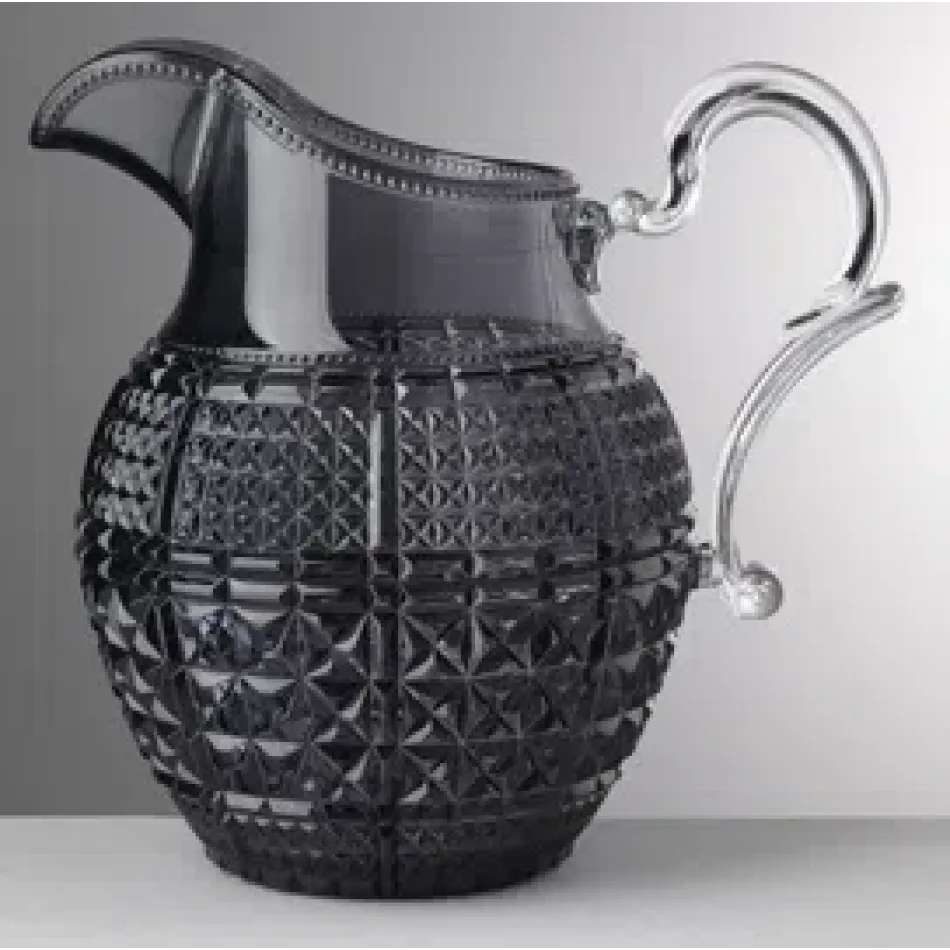 Halina Pitcher Grey H 8.7" x Diam 6.5", 54 oz