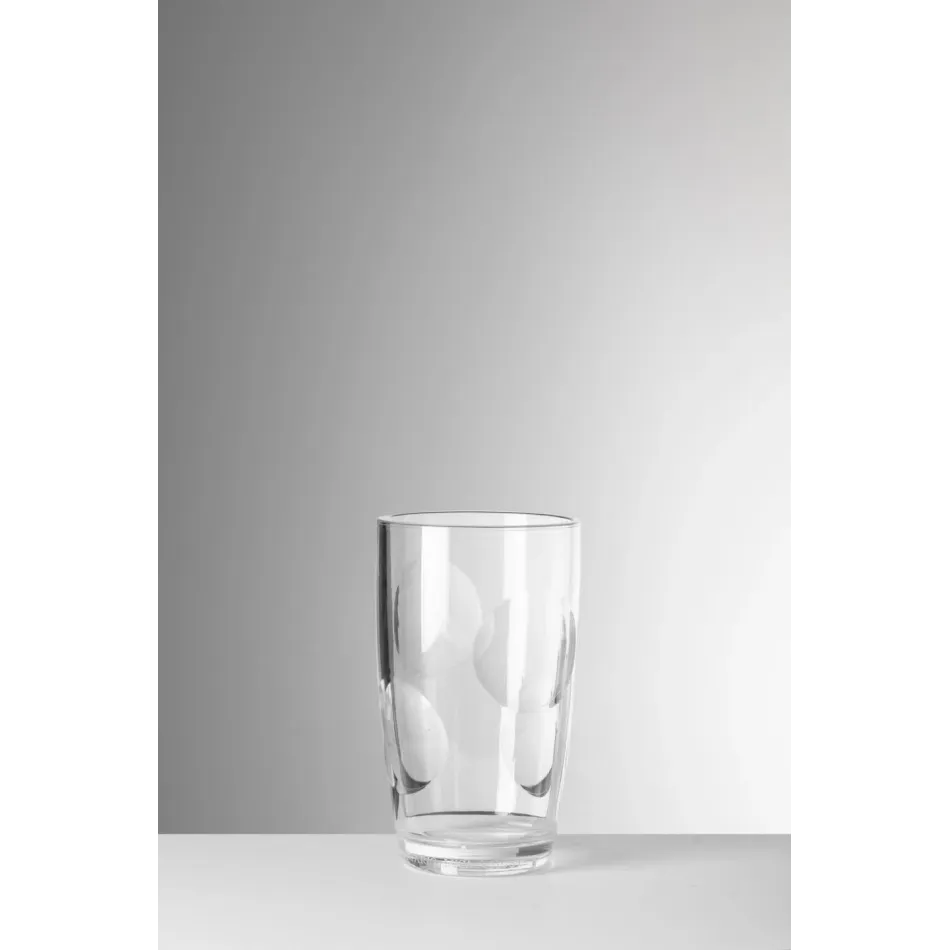 Fisheye Highball Clear H 6" x Diam 3.5", 20 oz