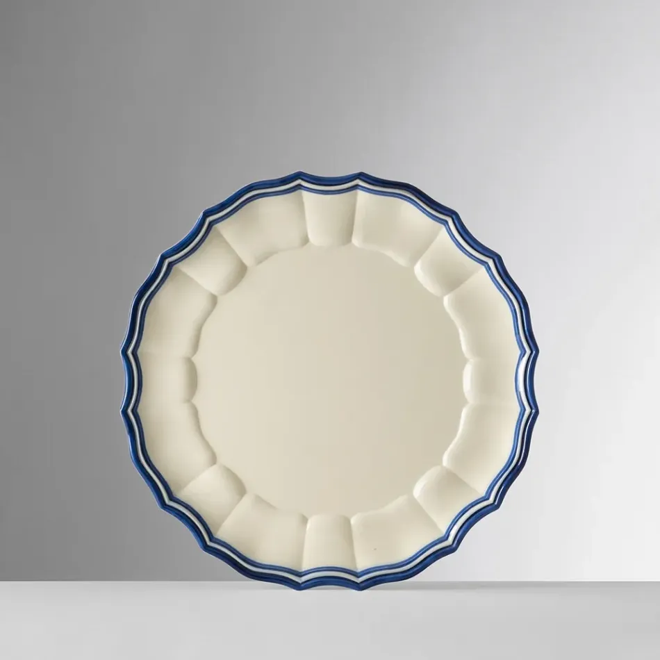 Eva Ivory / Blue Dinnerware