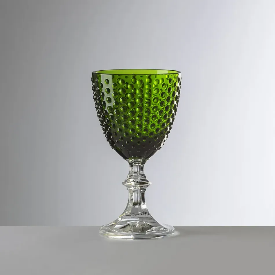 Panza Green Wine Glass
