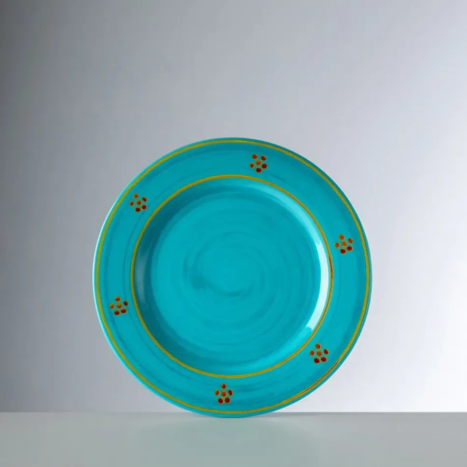 Marinella Turquoise Salad Plate