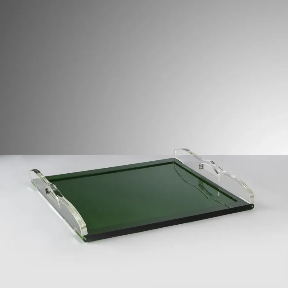 Flag Green Tray