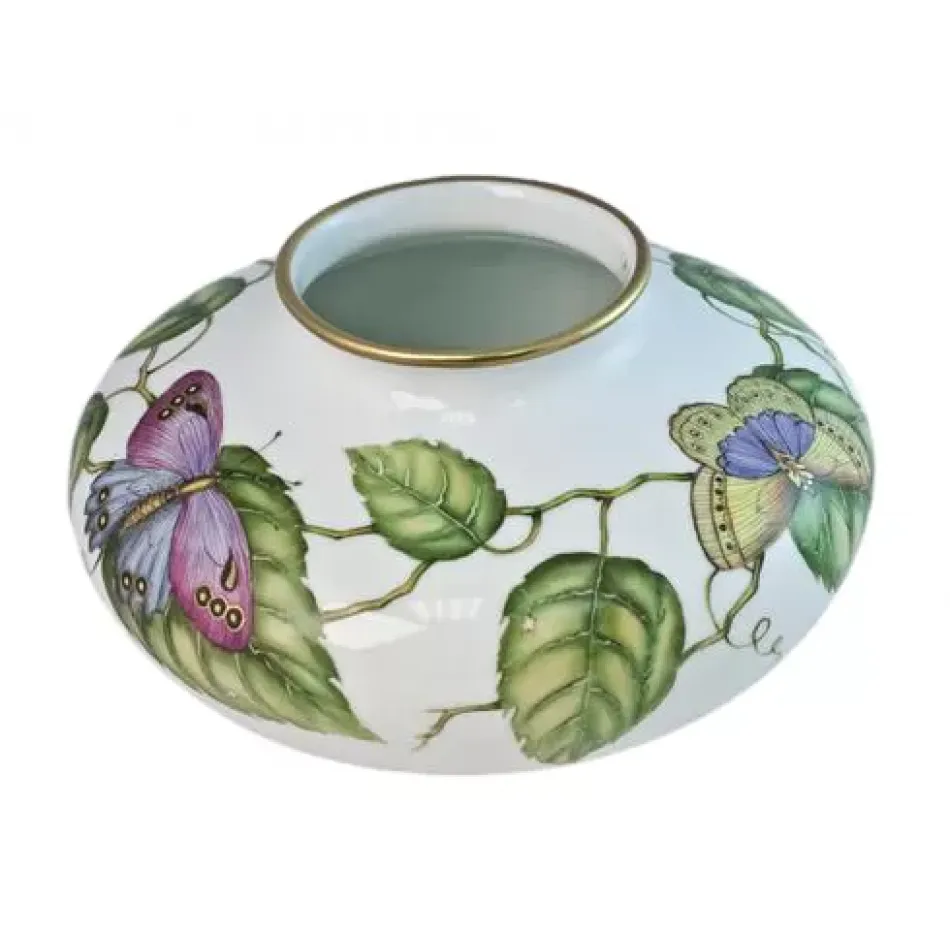 Butterfly Vase 4.5 in. High 8.5 in. Round