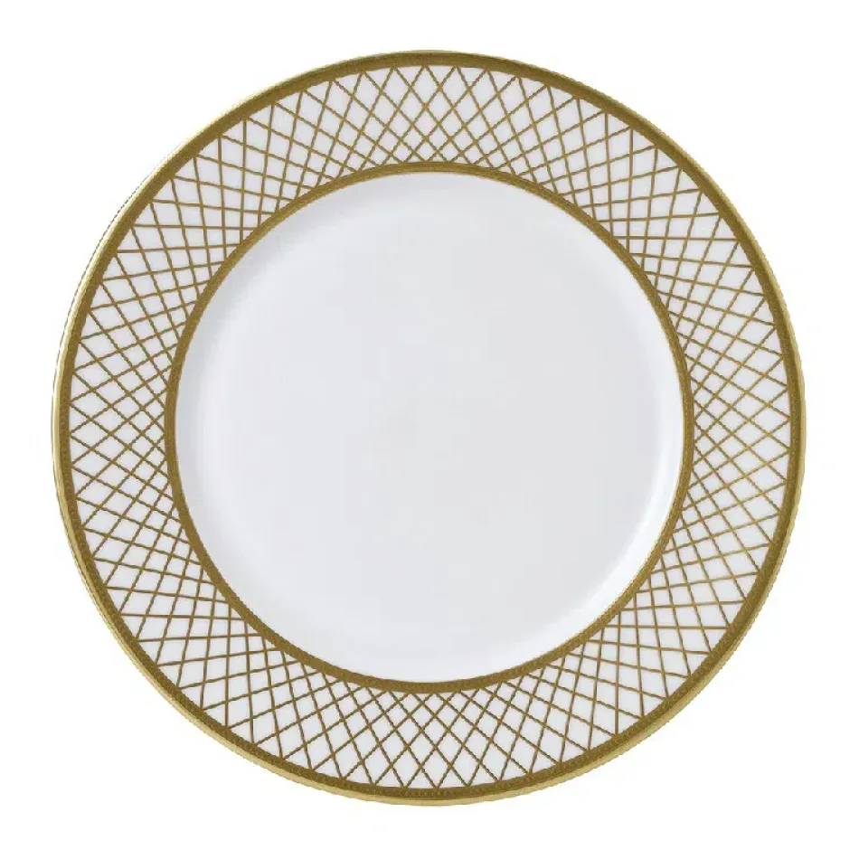 Majestic -White Flat Rim Plate (27 cm/10.5 in)