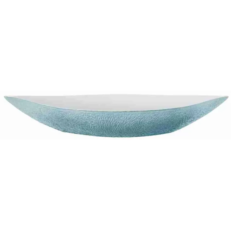 Mineral Irise Sky Blue Dish #2 15.5115 X 6.57479 X 2.6 in