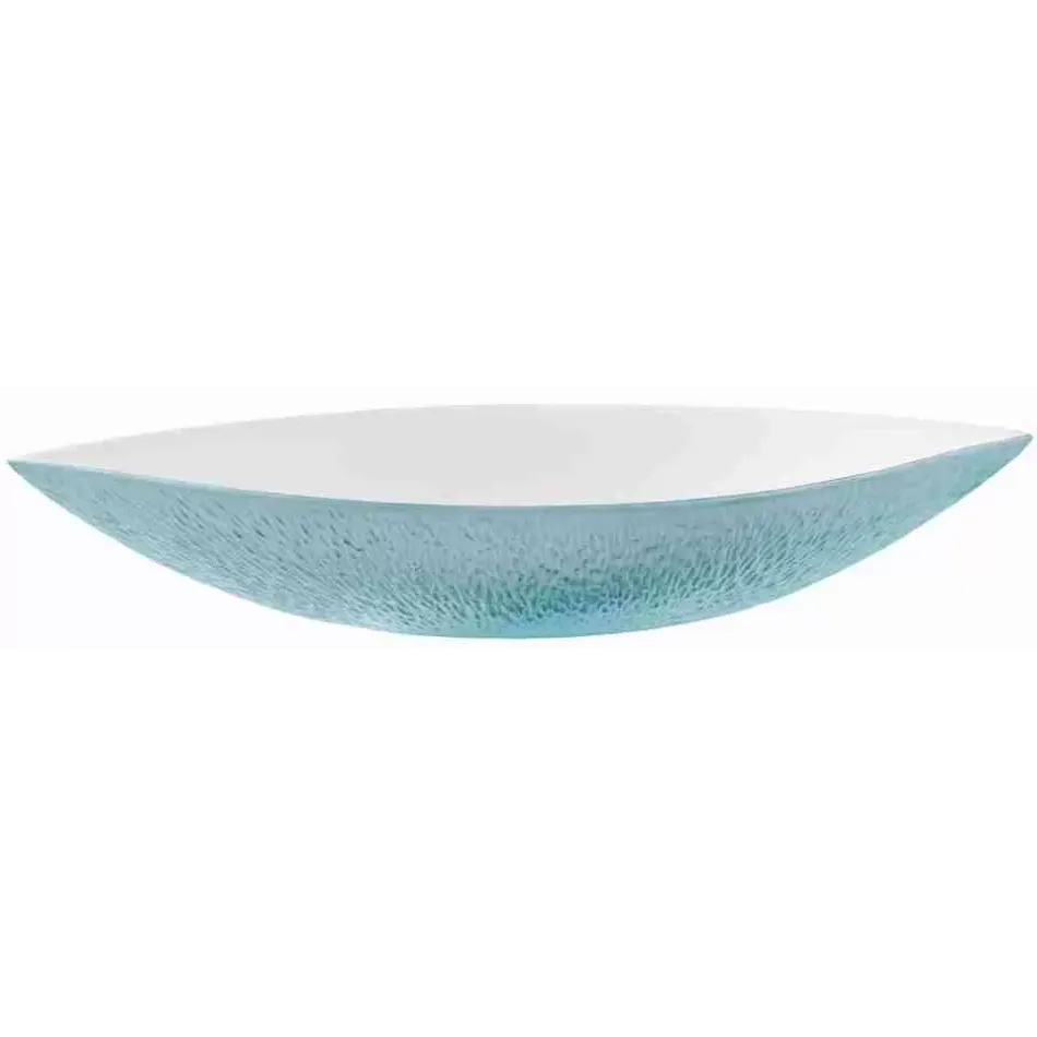 Mineral Irise Sky Blue Dish #3 9.0 X 3.8 X 1.6 in