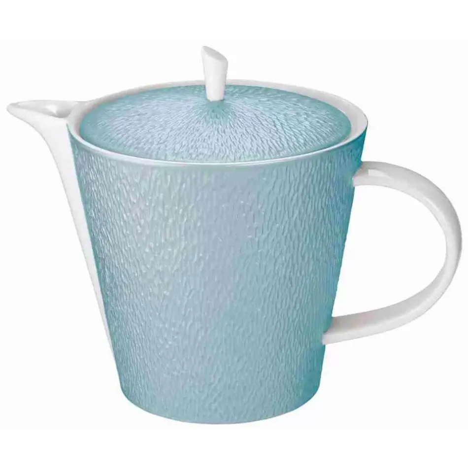 Mineral Irise Sky Blue Tea/Coffee Pot Rd 5.1"