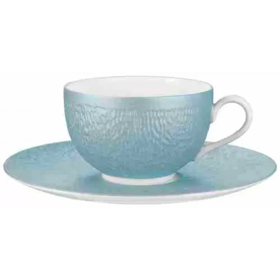 Mineral Irise Sky Blue Tea Cup Extra Diam 3.7 in