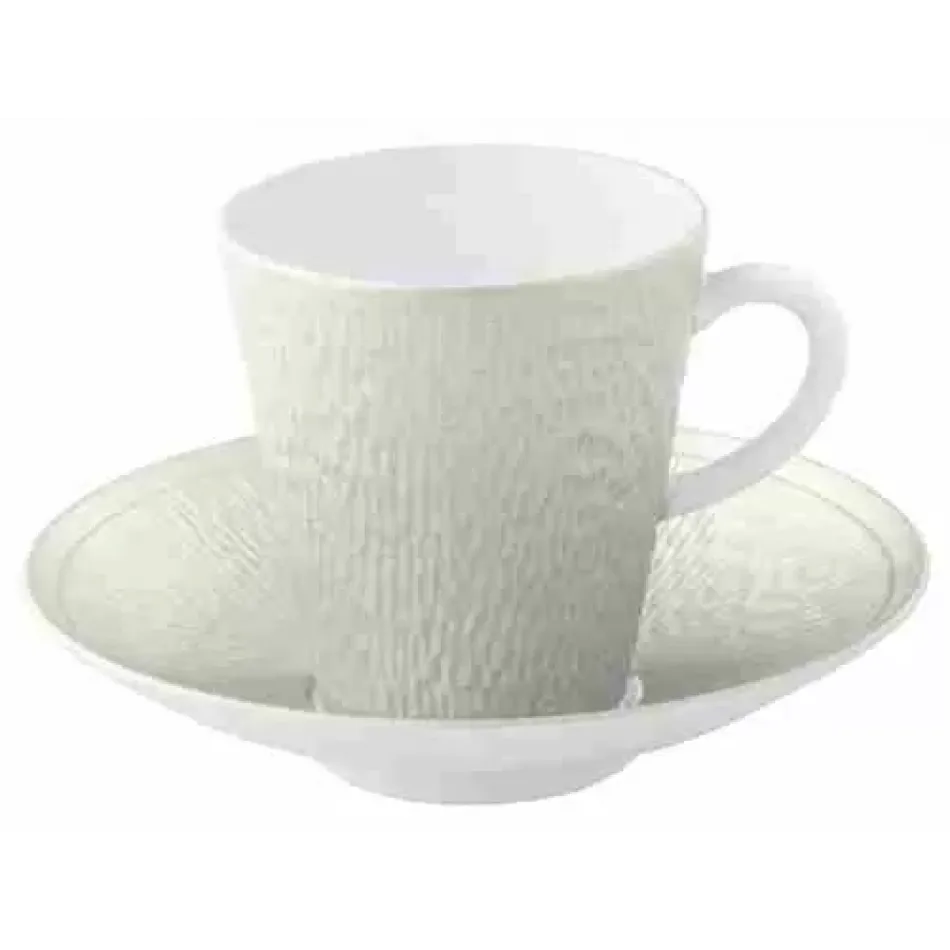 Mineral Irise Shell Coffee Cup Diam 2.7 in