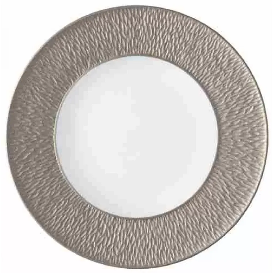 Mineral Irise Warm Grey Cover For Chinese Bowl Round 4.3 in.