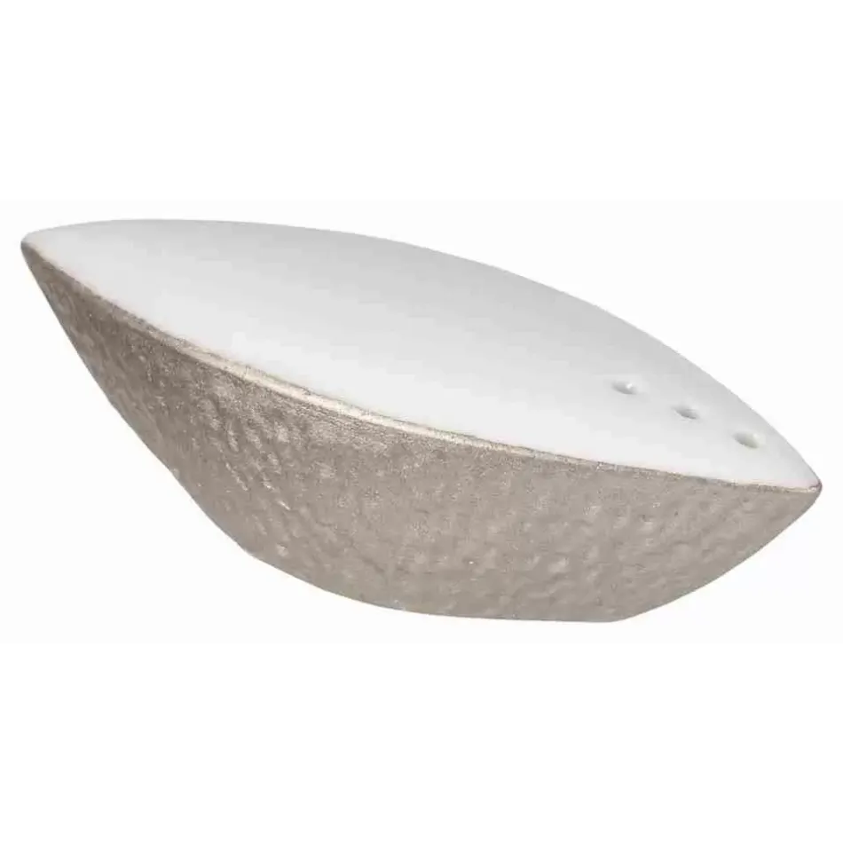 Mineral Irise Warm Grey Salt Shaker