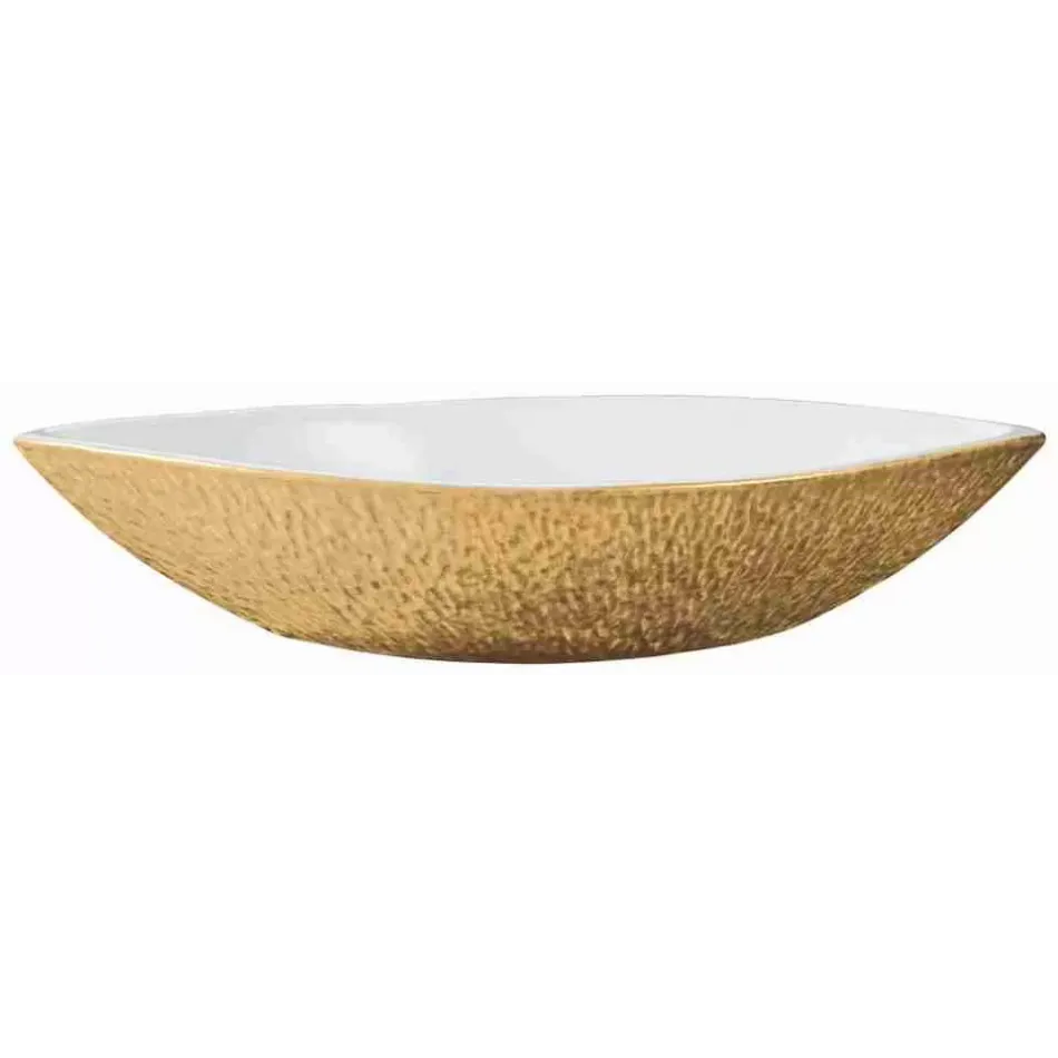 Mineral Irise Yellow Gold Dish #4 5.3 X 2.12598 X 1.10236 in