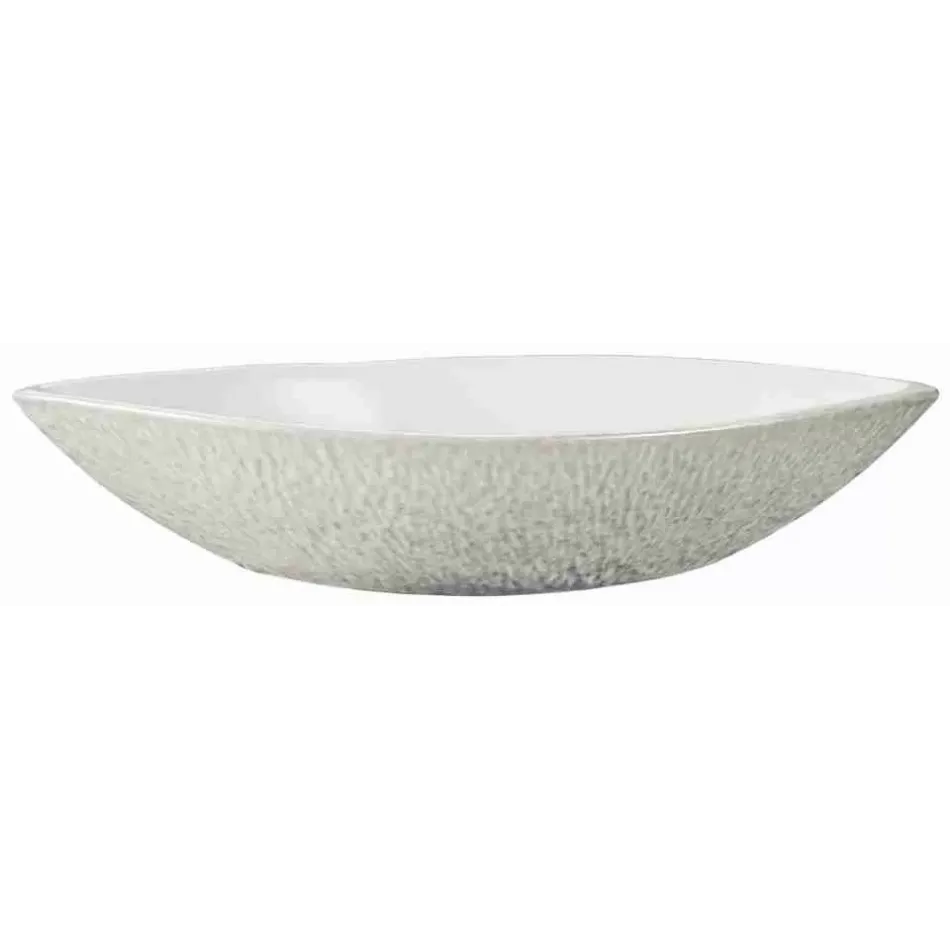 Mineral Irise Pearl Grey Dish #4 5.3 x 2.12598 x 1.1 in.