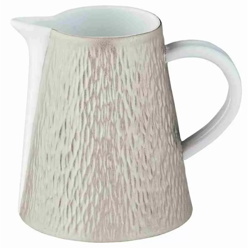 Mineral Irise Pearl Grey Creamer Round 1.77165 in.