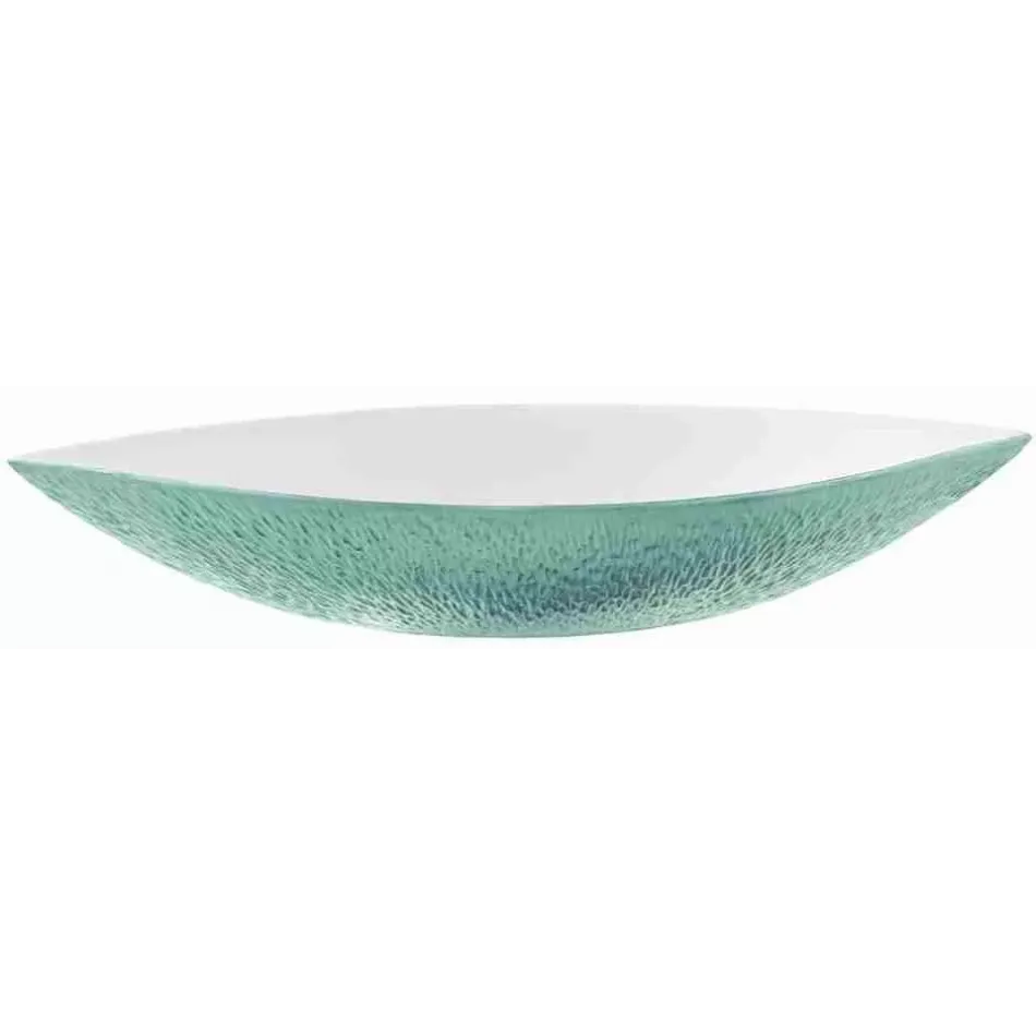 Mineral Irise Turquoise Dish #3 9.0 X 3.8 X 1.6 in