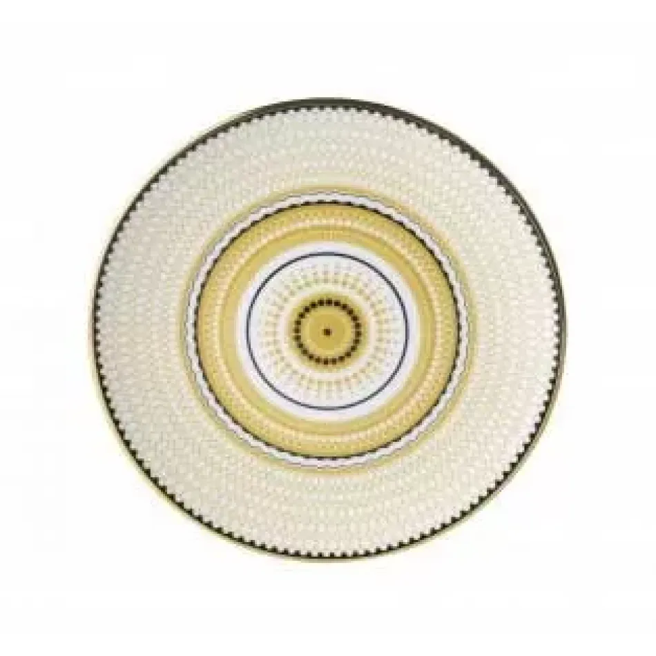 Oscillate Ochre Coupe Plate (16.5 cm/6.5 in)