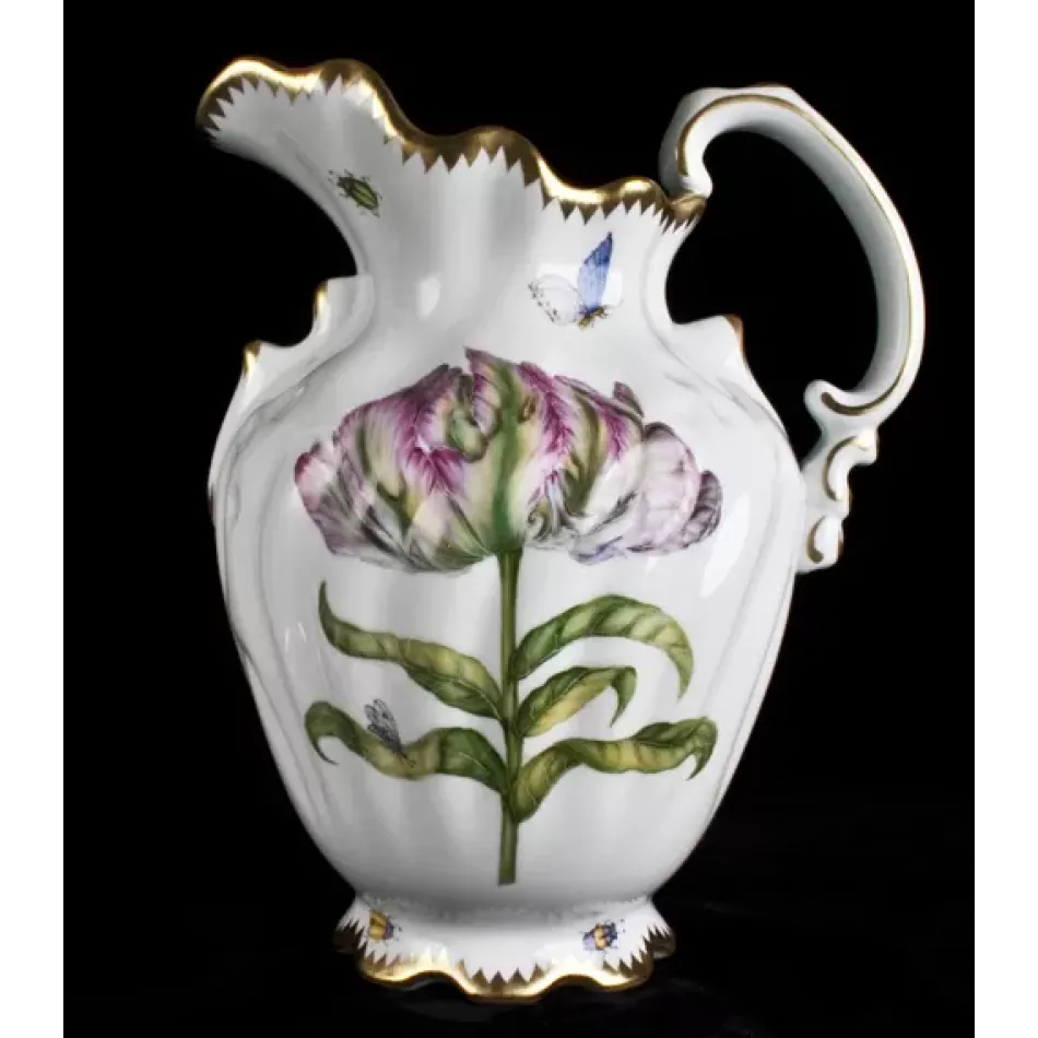 Studio Collection Pitcher with Pink/Fuchsia Tulip